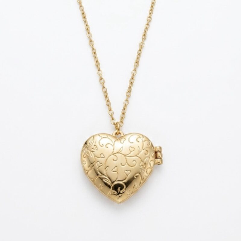 Relicário coração - Coleção amor de mãe
