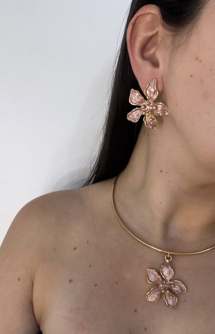 Conjunto flor rosê - Imagem 2