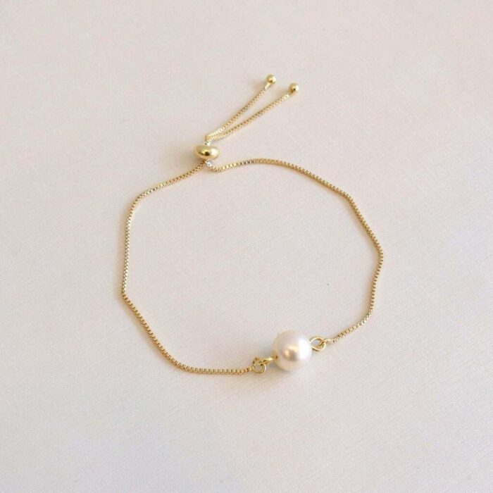 Pulseira regulável pérola - Imagem 2
