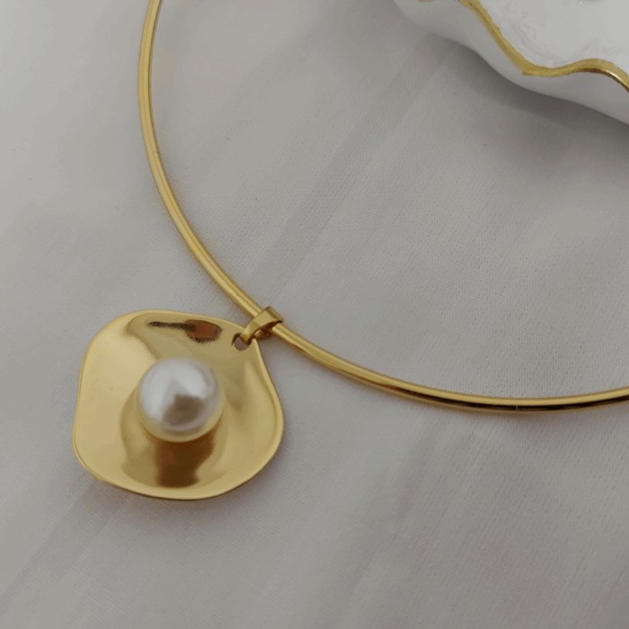 Choker aro pérola - Imagem 3
