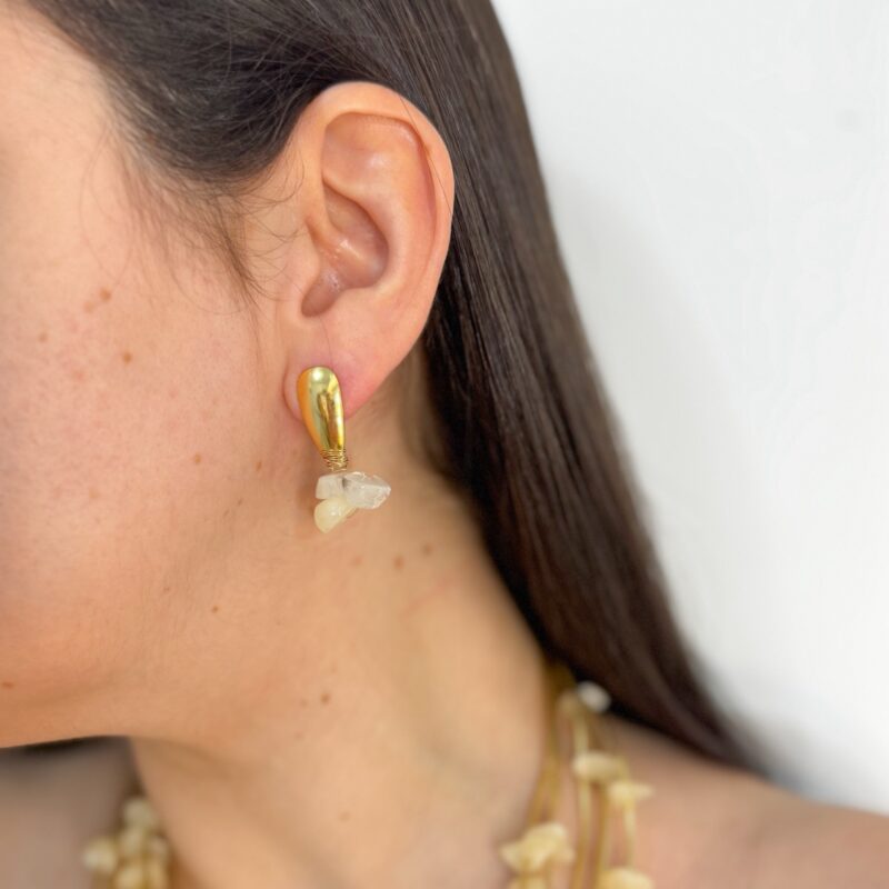 Brinco cascalho off white