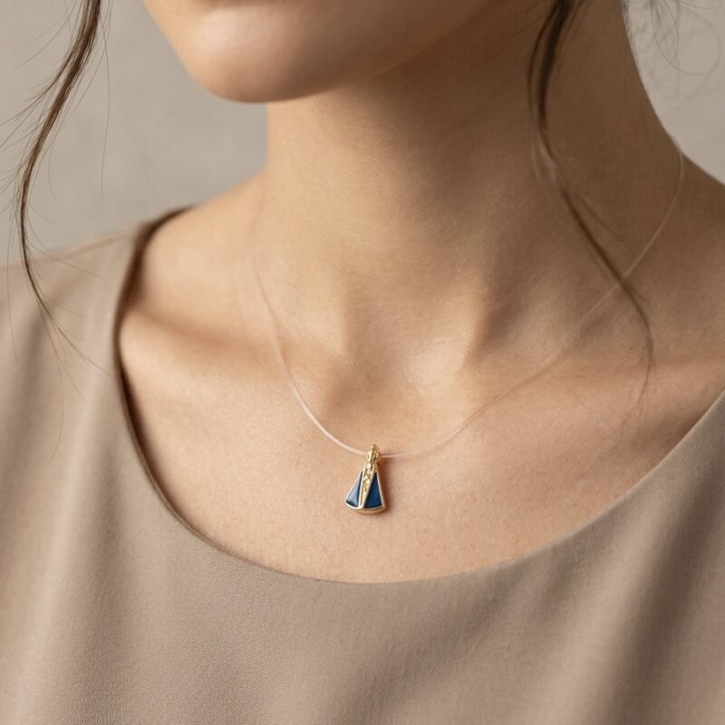Colar nossa senhora aparecida no nylon