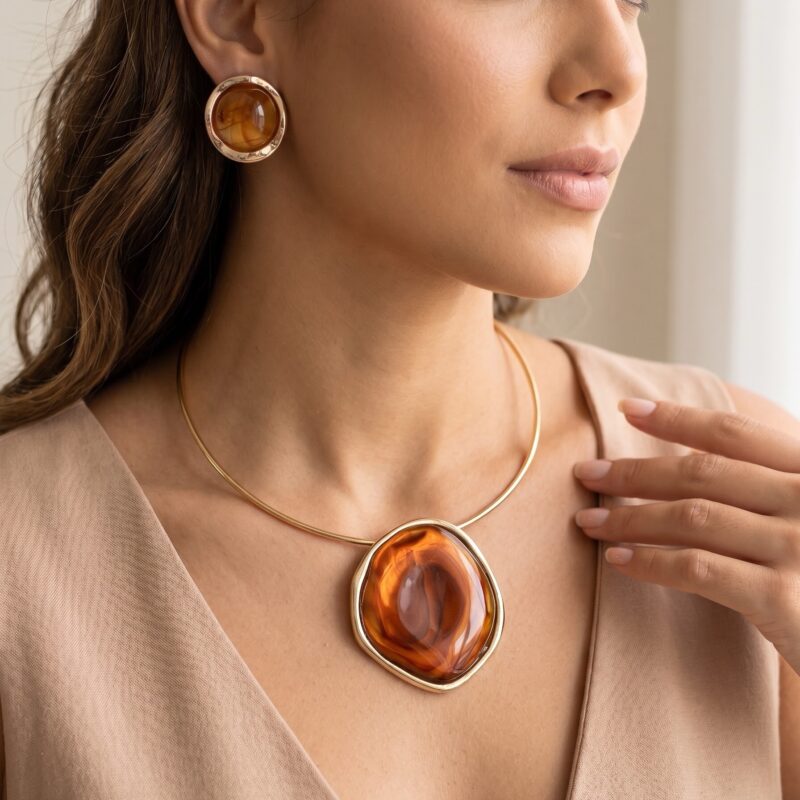 Choker aro tartaruga